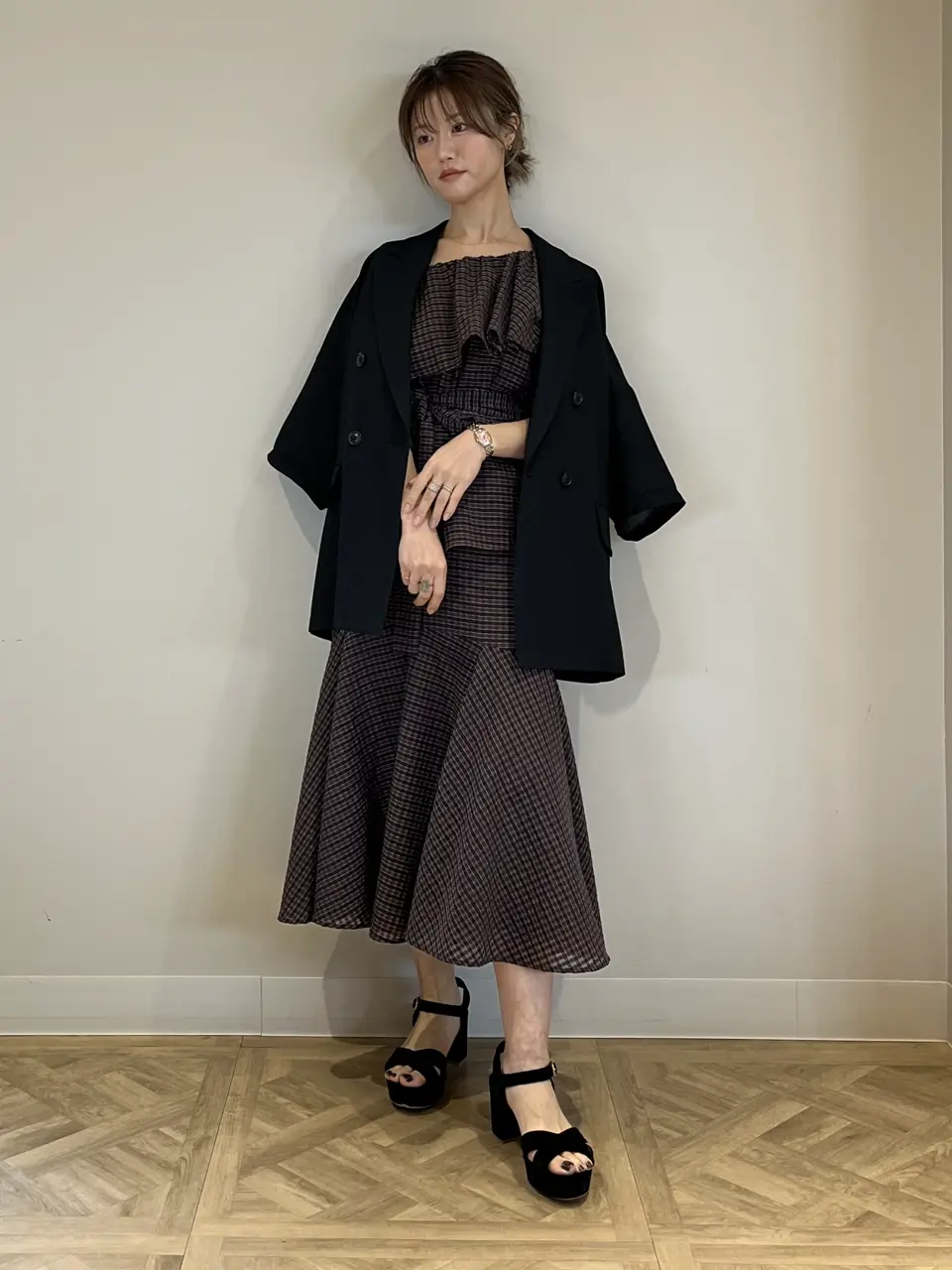 GRACE CONTINENTAL A.Kameyama コーディネート画像