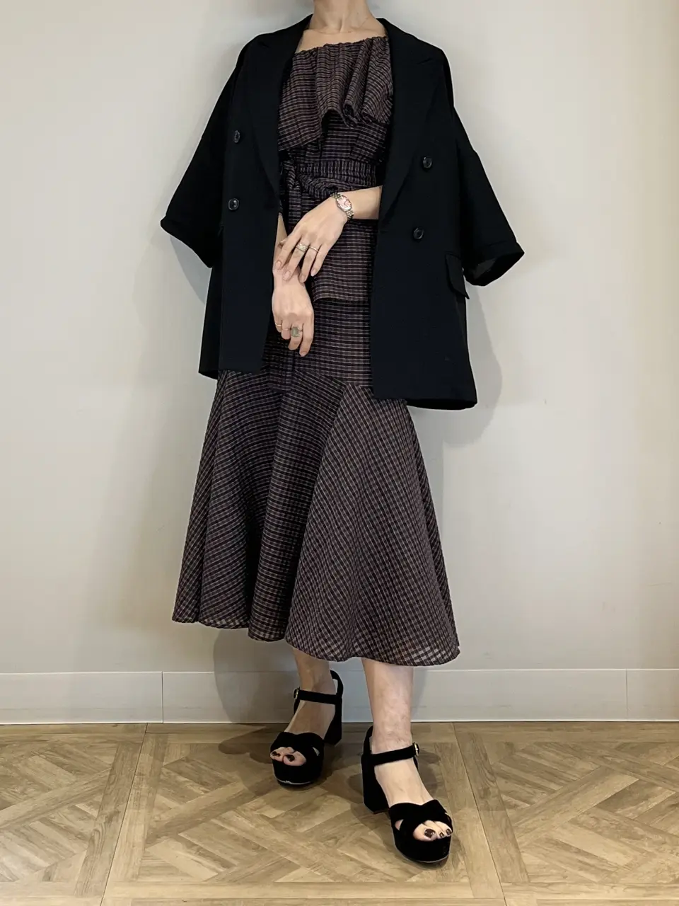 GRACE CONTINENTAL A.Kameyama コーディネート画像