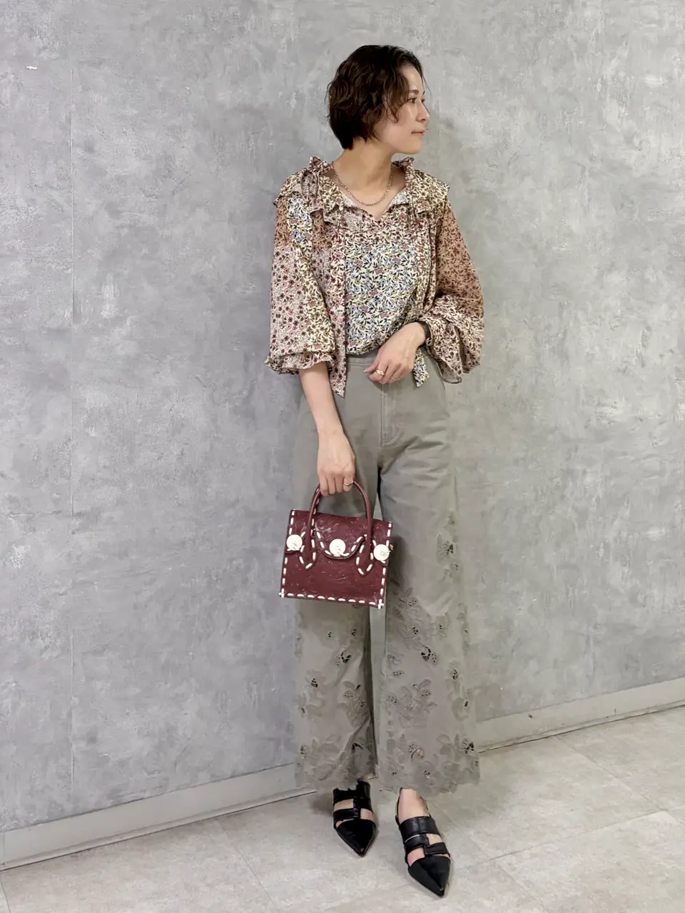 GRACE CONTINENTAL 亀田 未希 コーディネート画像