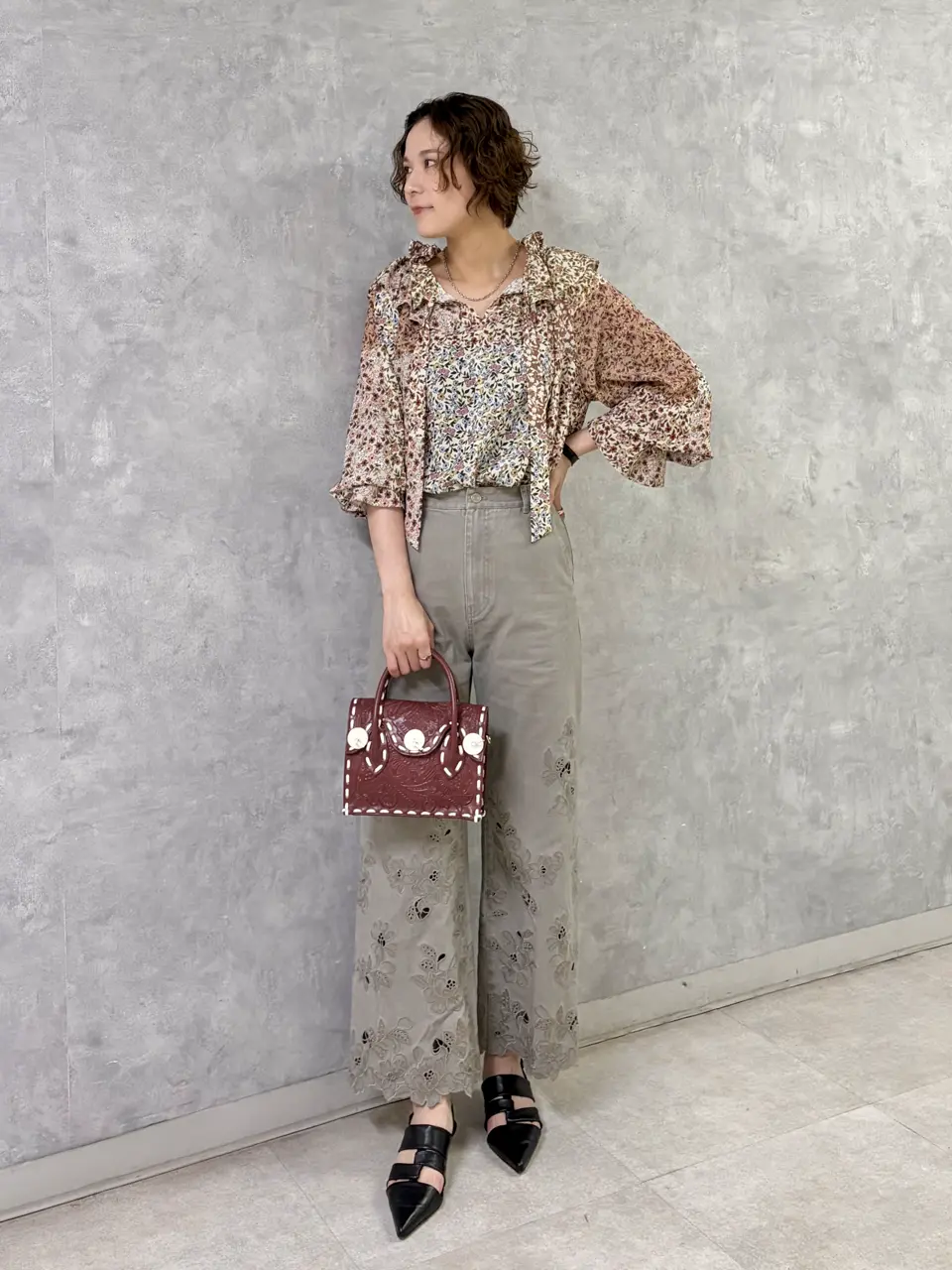 GRACE CONTINENTAL 亀田 未希 コーディネート画像