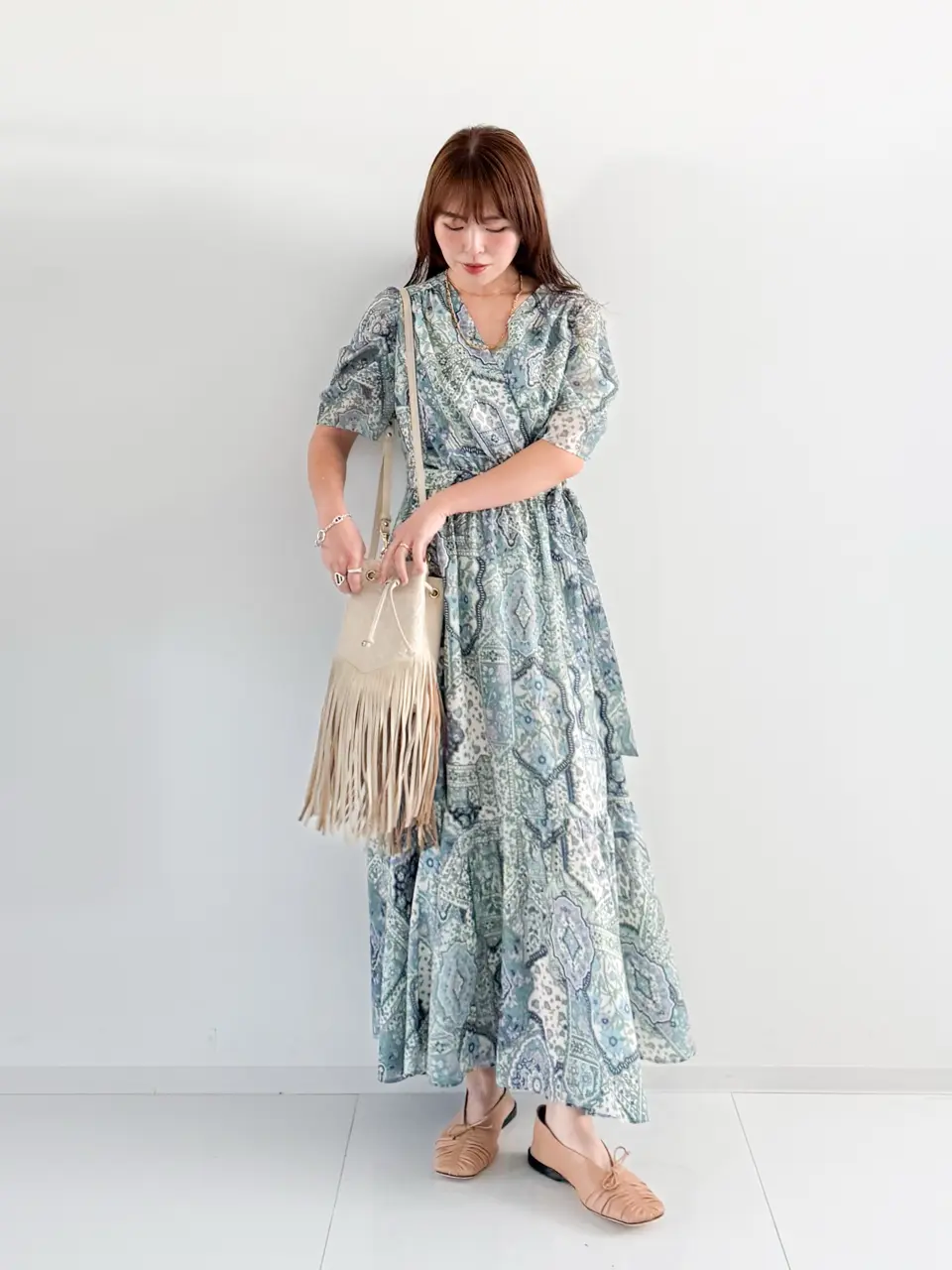  古川温子 コーディネート画像