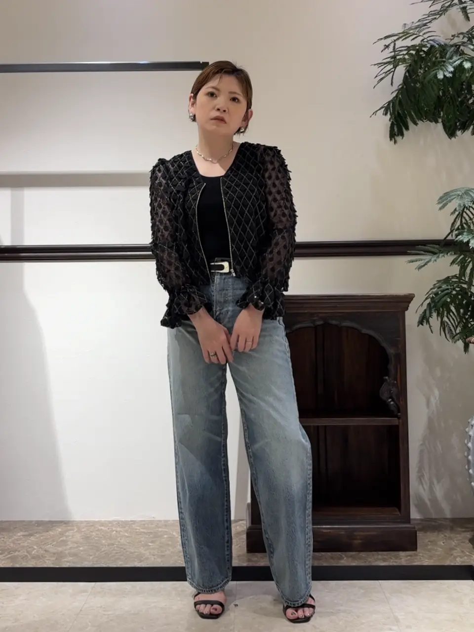 GRACE CONTINENTAL N.YURI コーディネート画像