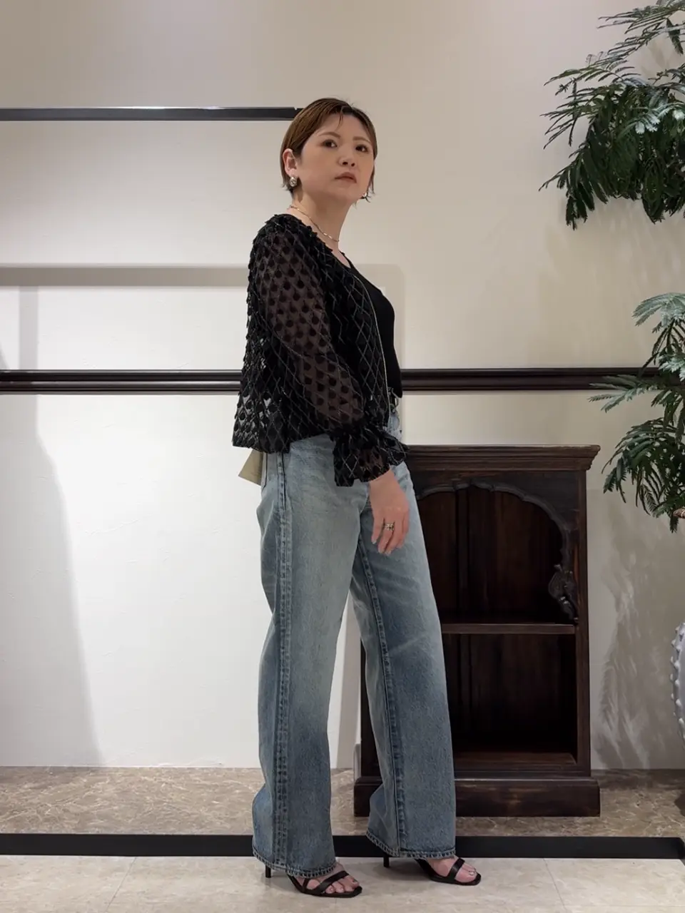 GRACE CONTINENTAL N.YURI コーディネート画像