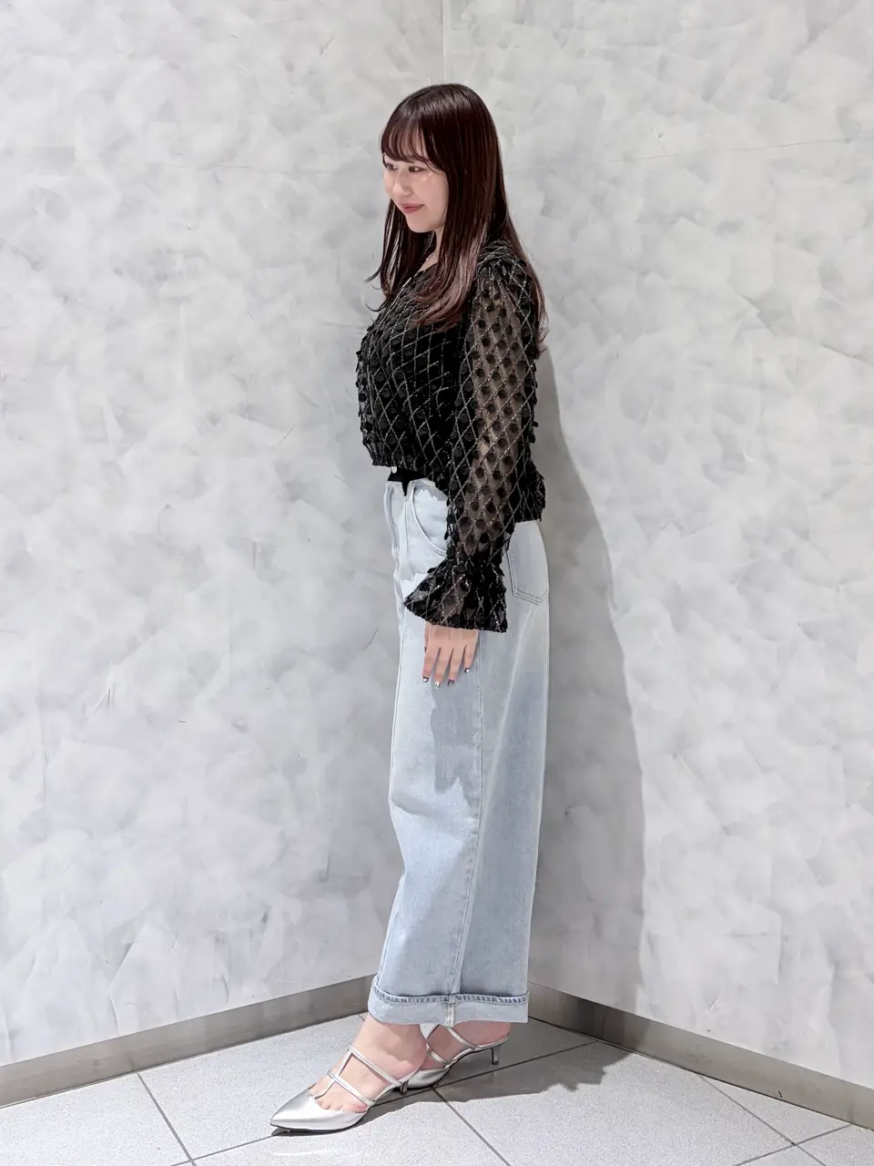 GRACE CONTINENTAL 根本　紗良 コーディネート画像