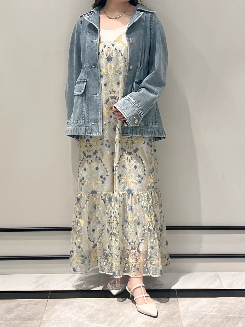 GRACE CONTINENTAL RIKO コーディネート画像