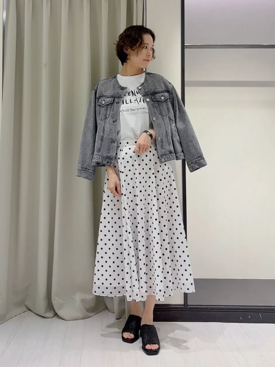  亀田 未希 コーディネート画像