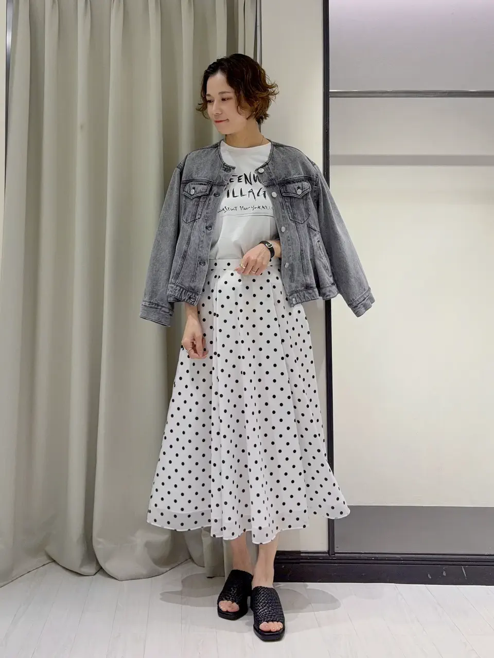 GRACE CONTINENTAL 亀田 未希 コーディネート画像