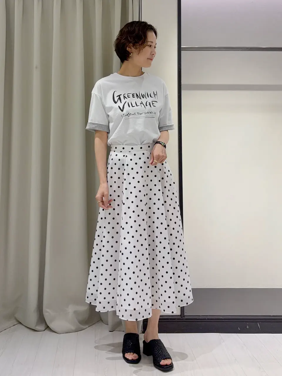 GRACE CONTINENTAL 亀田 未希 コーディネート画像