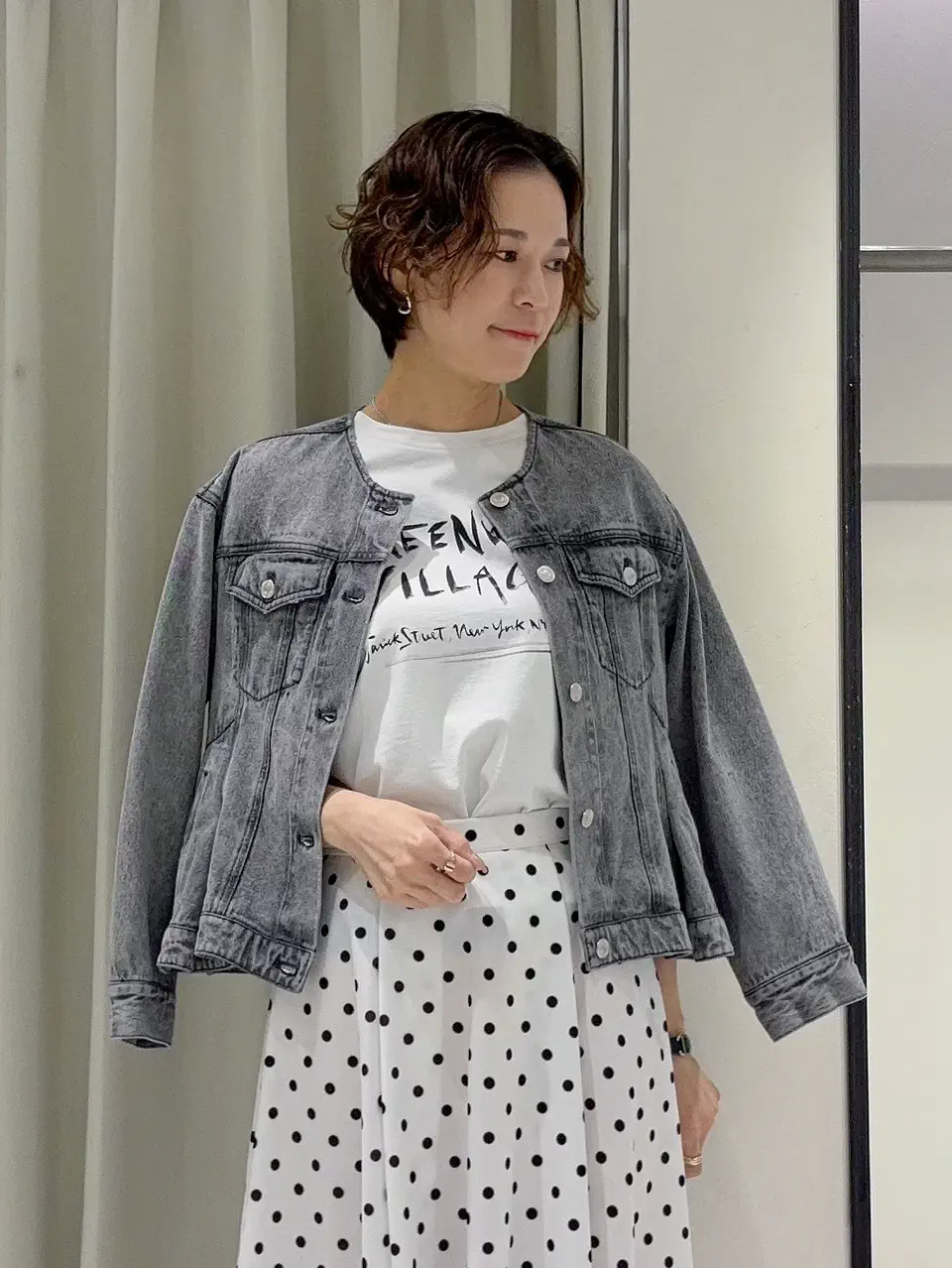 GRACE CONTINENTAL 亀田 未希 コーディネート画像