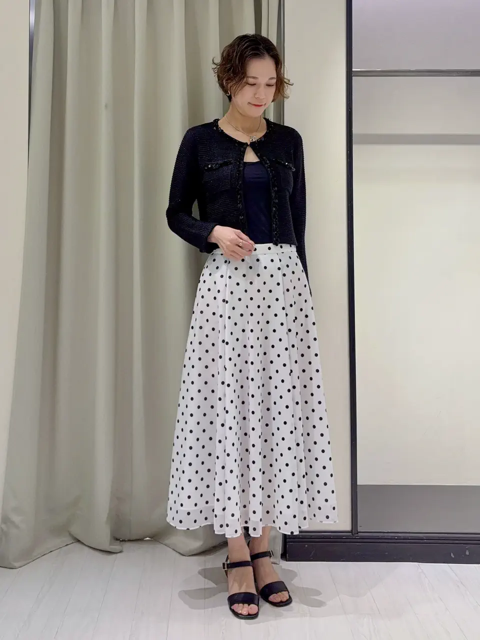 GRACE CONTINENTAL 亀田 未希 コーディネート画像