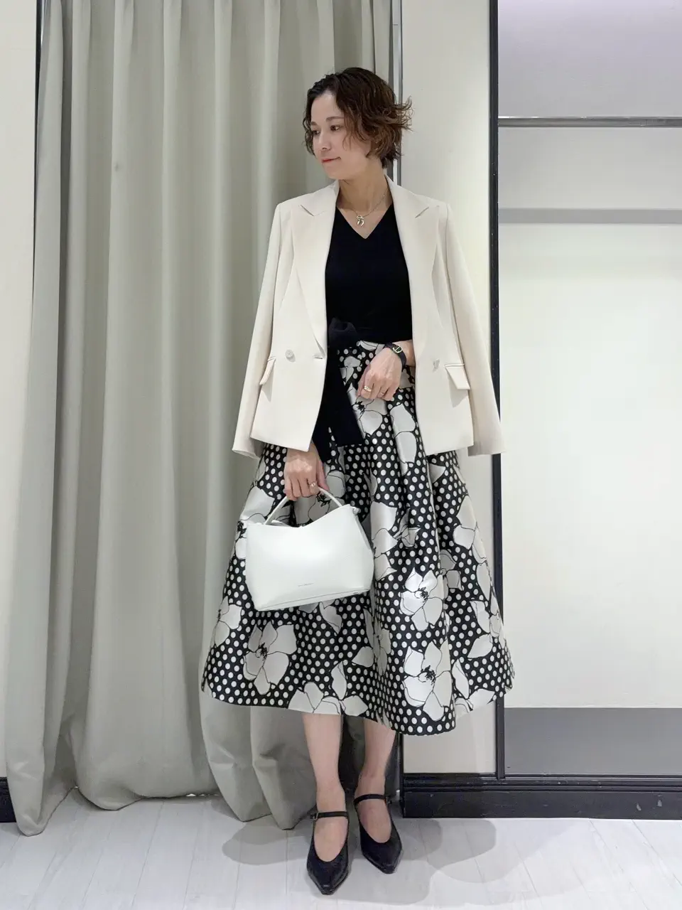 GRACE CONTINENTAL 亀田 未希 コーディネート画像