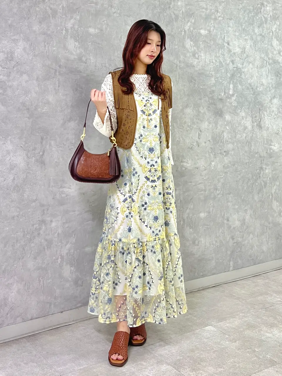 GRACE CONTINENTAL NORIA コーディネート画像