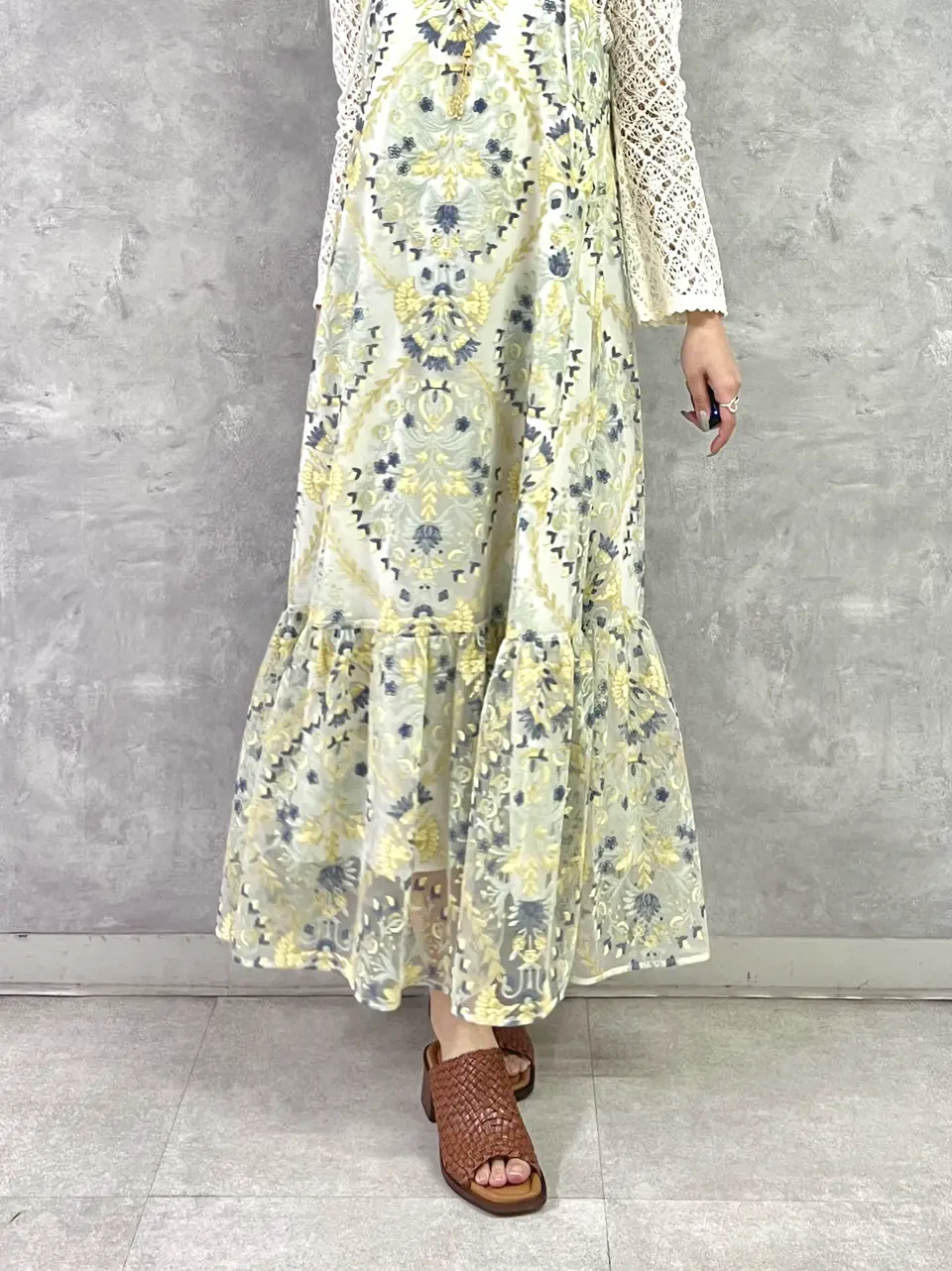 GRACE CONTINENTAL NORIA コーディネート画像