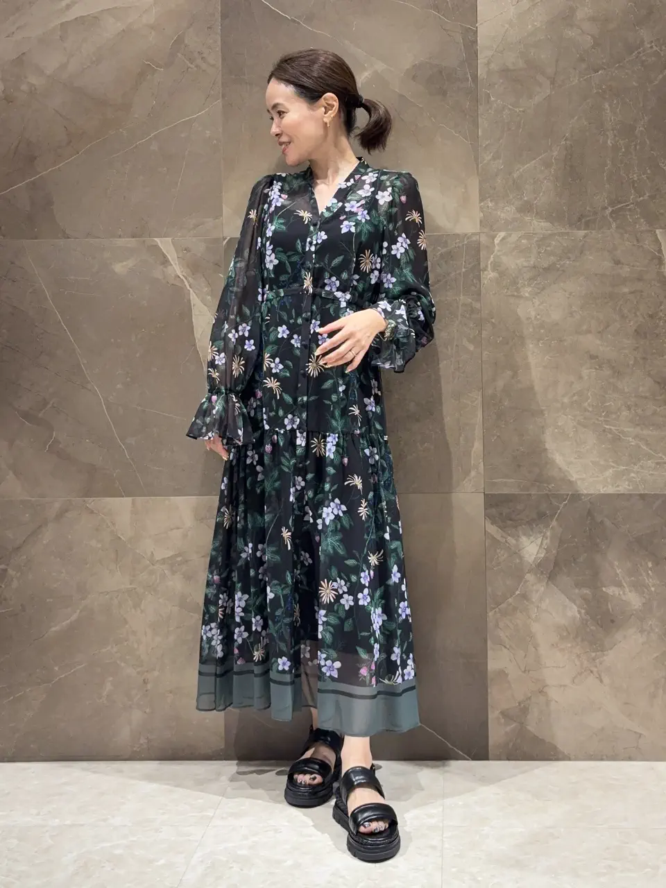 GRACE CONTINENTAL 穐山　香織 コーディネート画像