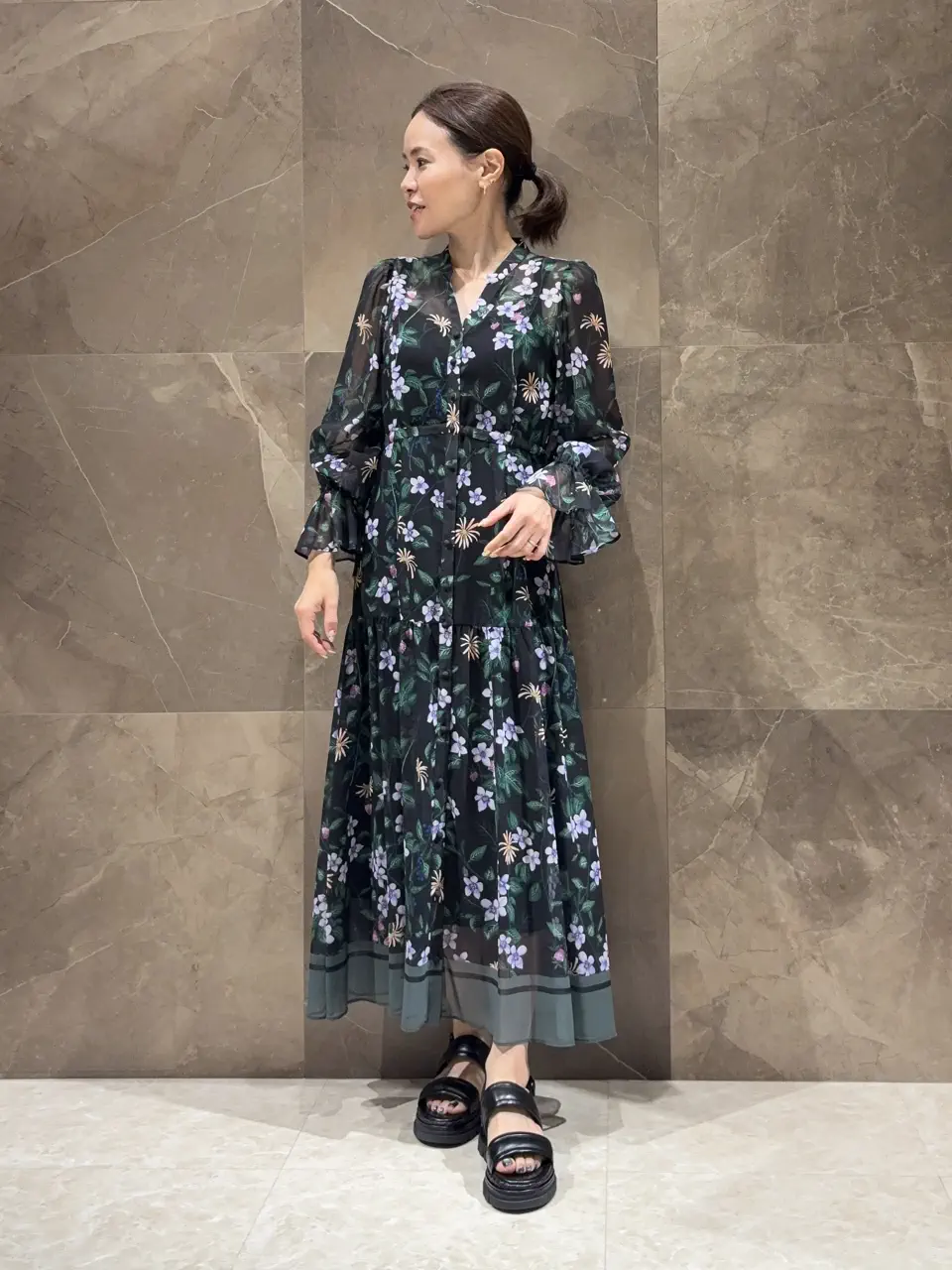 GRACE CONTINENTAL 穐山　香織 コーディネート画像