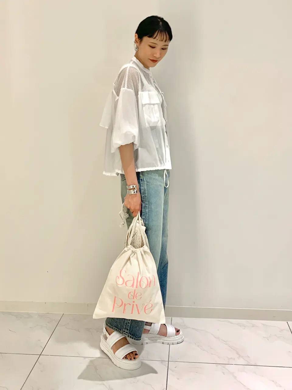 GRACE CONTINENTAL haruka iwasaki コーディネート画像