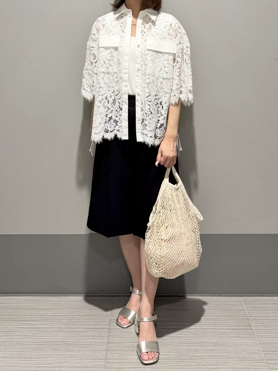 GRACE CONTINENTAL MORITA AI コーディネート画像