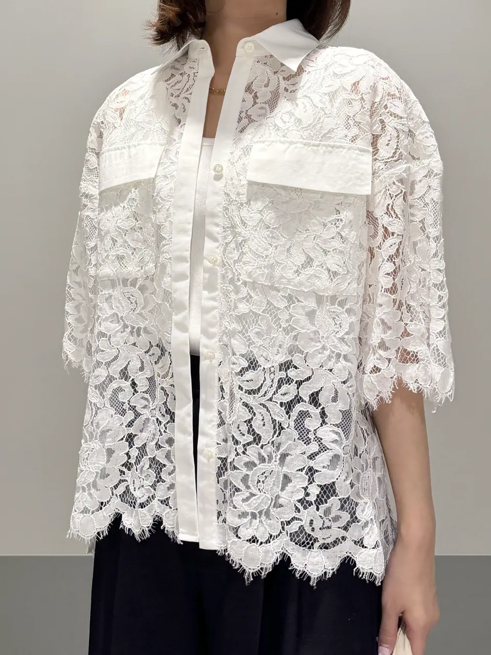 GRACE CONTINENTAL MORITA AI コーディネート画像