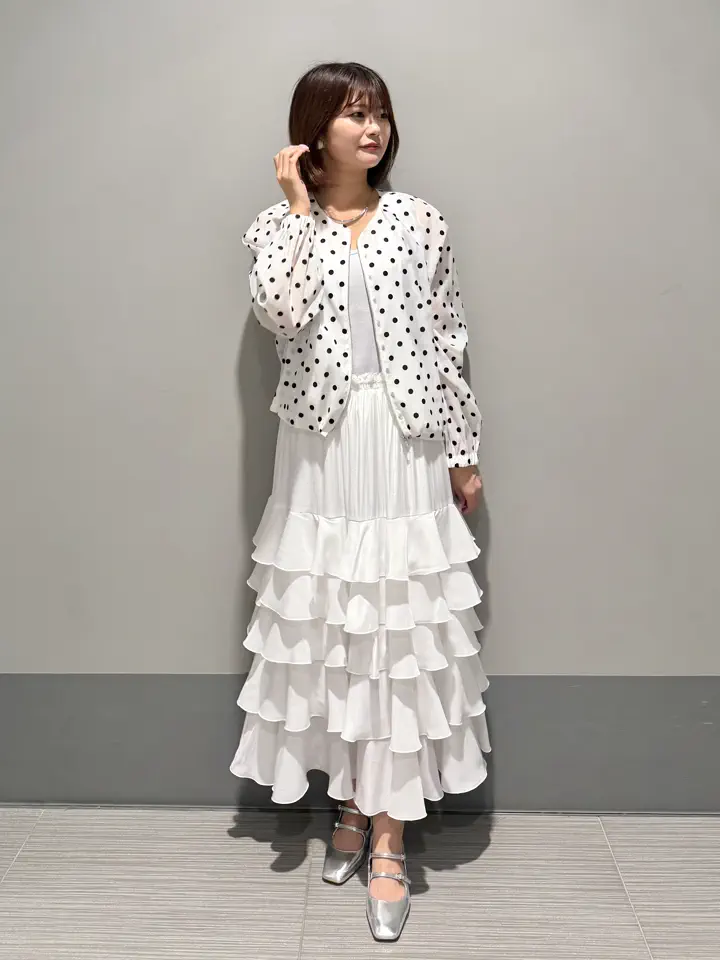 GRACE CONTINENTAL MORITA AI コーディネート画像