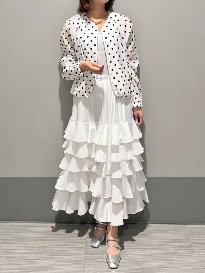 GRACE CONTINENTAL MORITA AI コーディネート画像