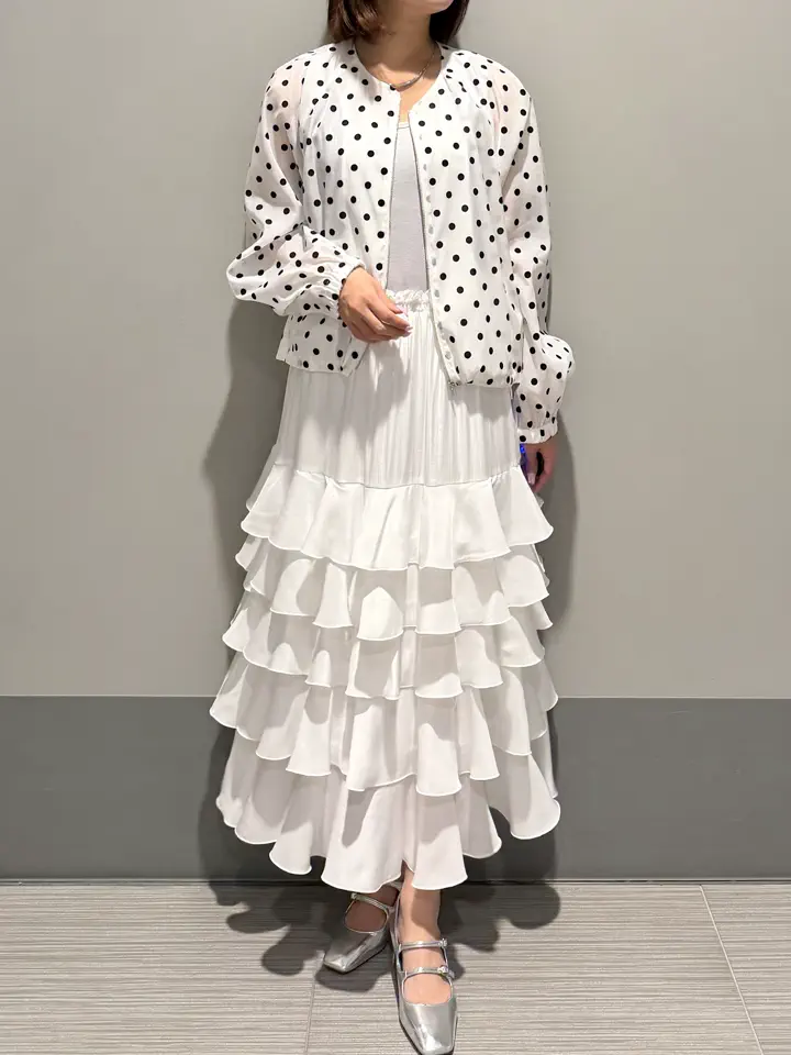 GRACE CONTINENTAL MORITA AI コーディネート画像