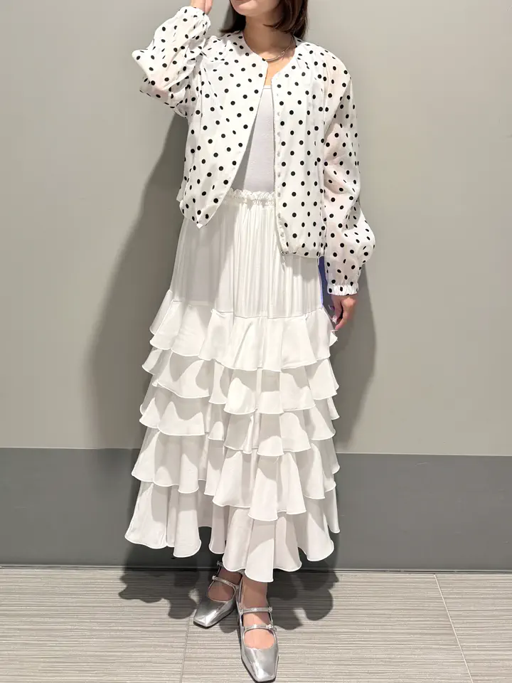 GRACE CONTINENTAL MORITA AI コーディネート画像