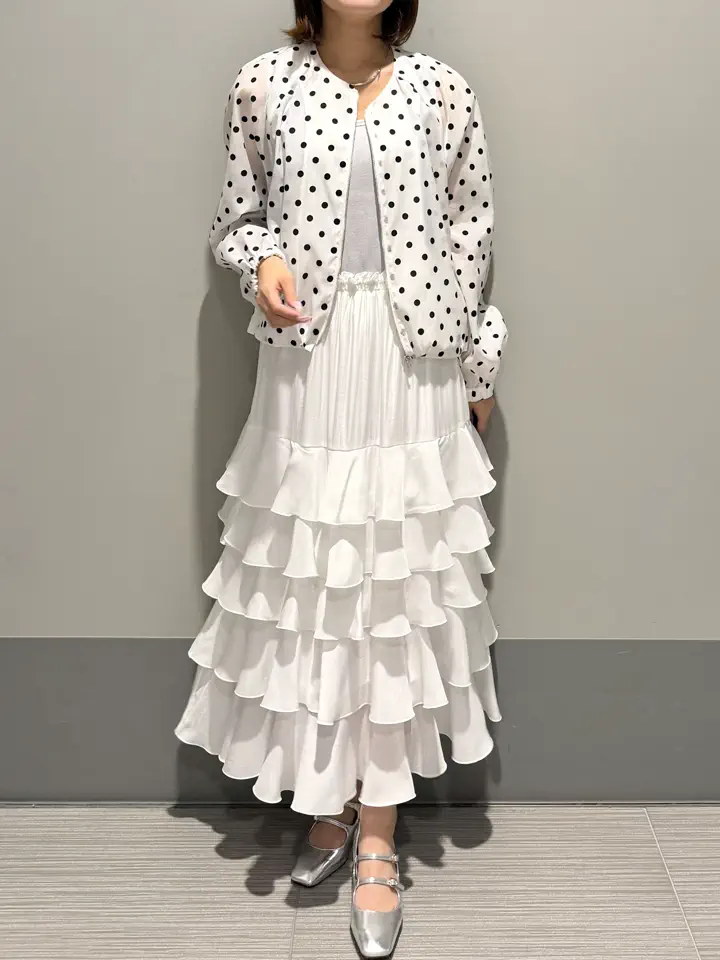 GRACE CONTINENTAL MORITA AI コーディネート画像