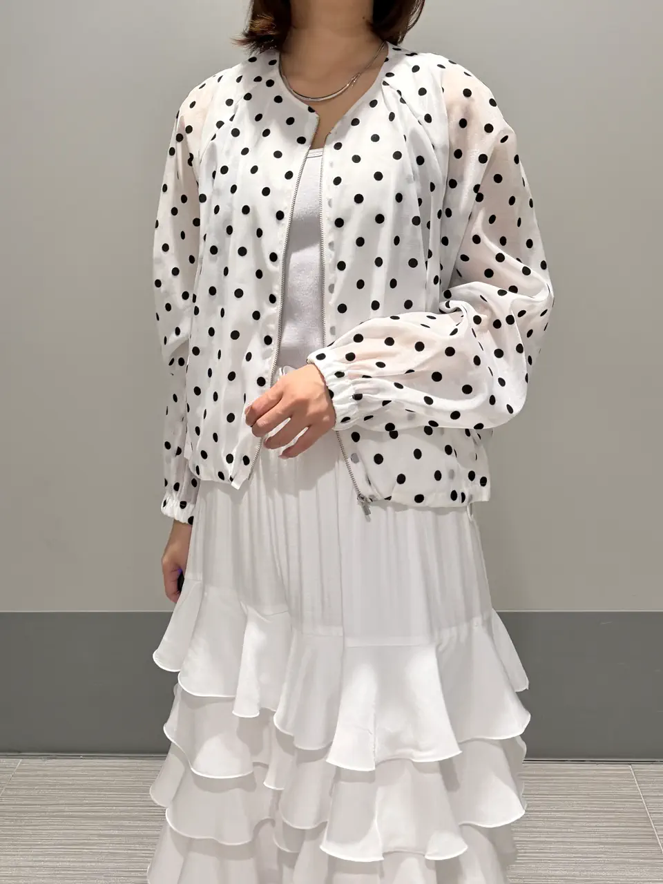 GRACE CONTINENTAL MORITA AI コーディネート画像