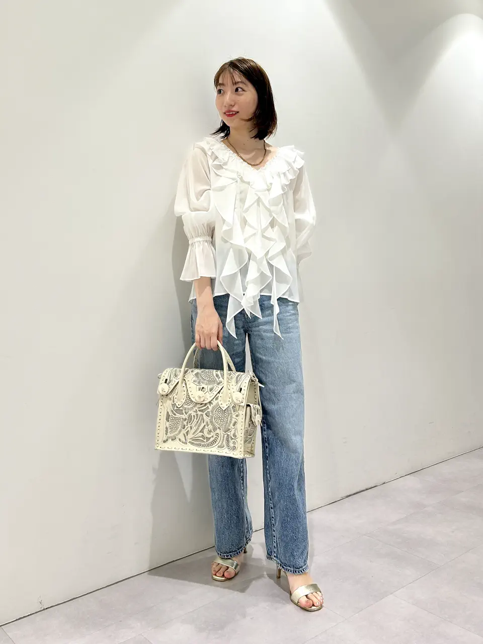 GRACE CONTINENTAL eri コーディネート画像