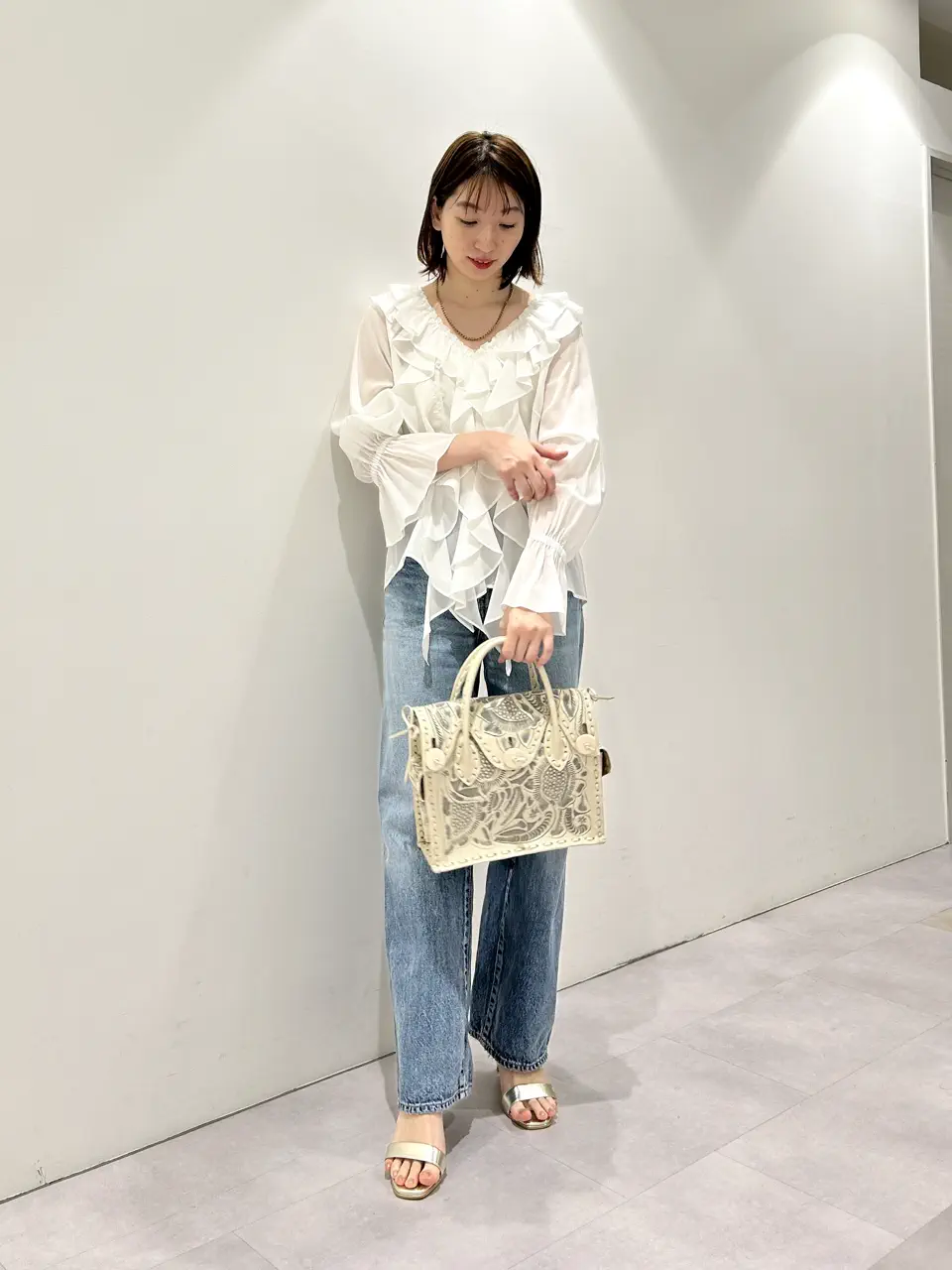 GRACE CONTINENTAL eri コーディネート画像