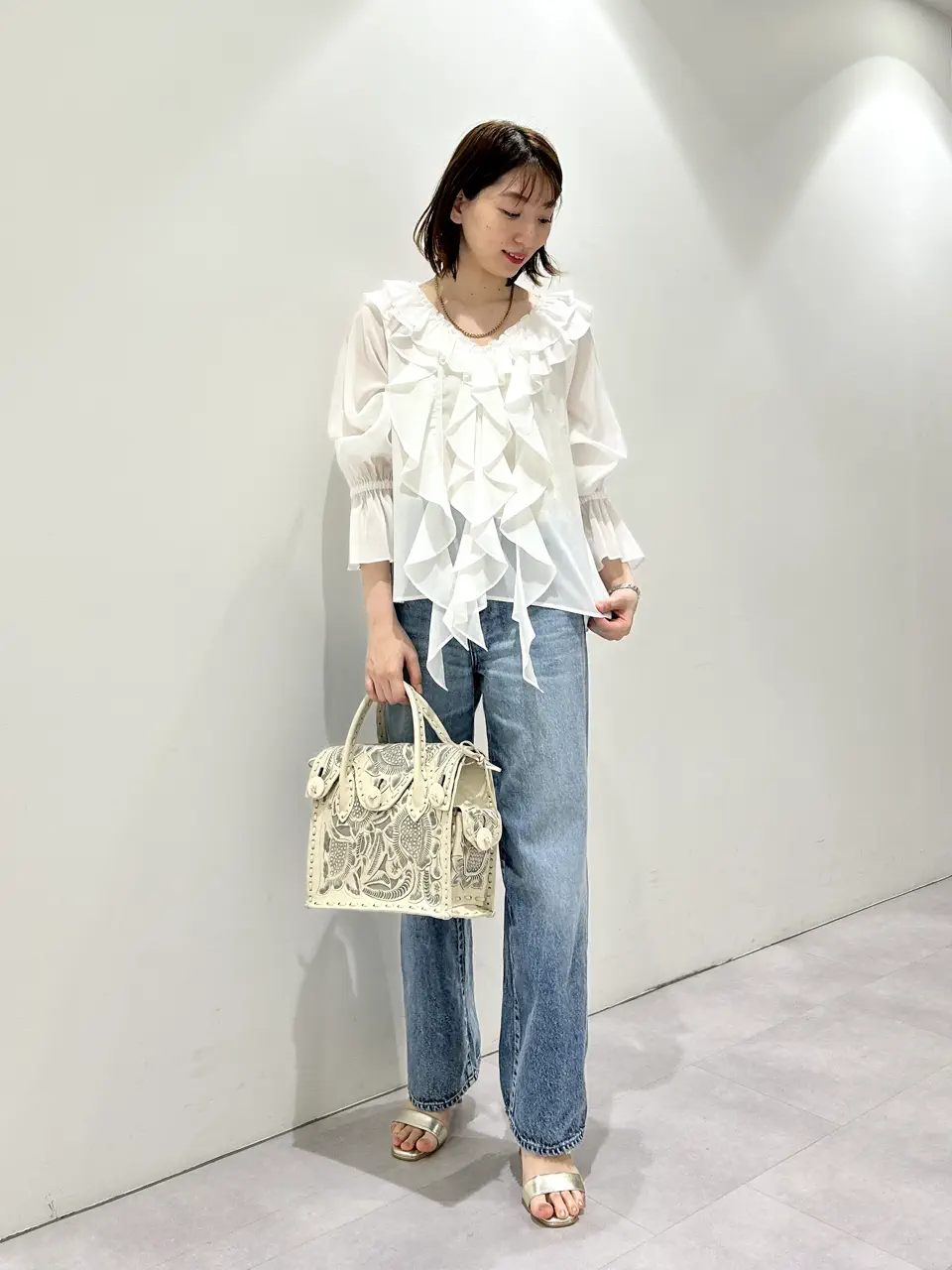 GRACE CONTINENTAL eri コーディネート画像