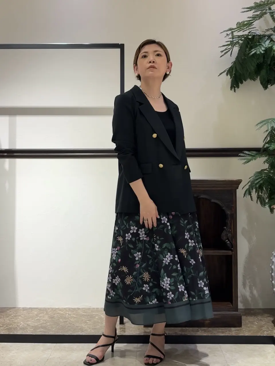 GRACE CONTINENTAL N.YURI コーディネート画像