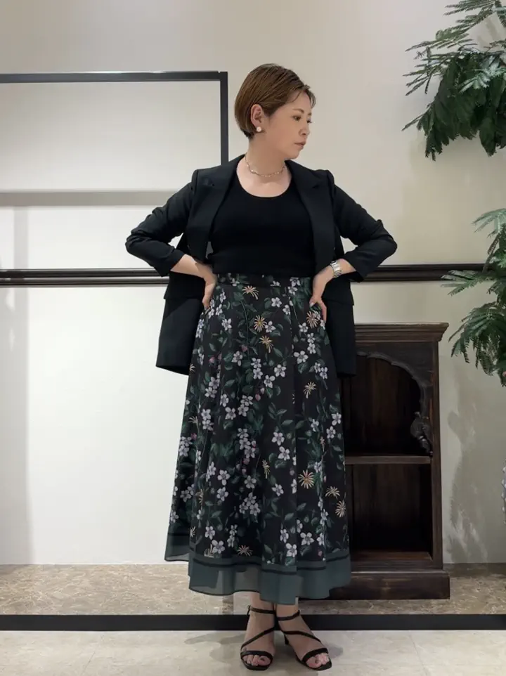 GRACE CONTINENTAL N.YURI コーディネート画像