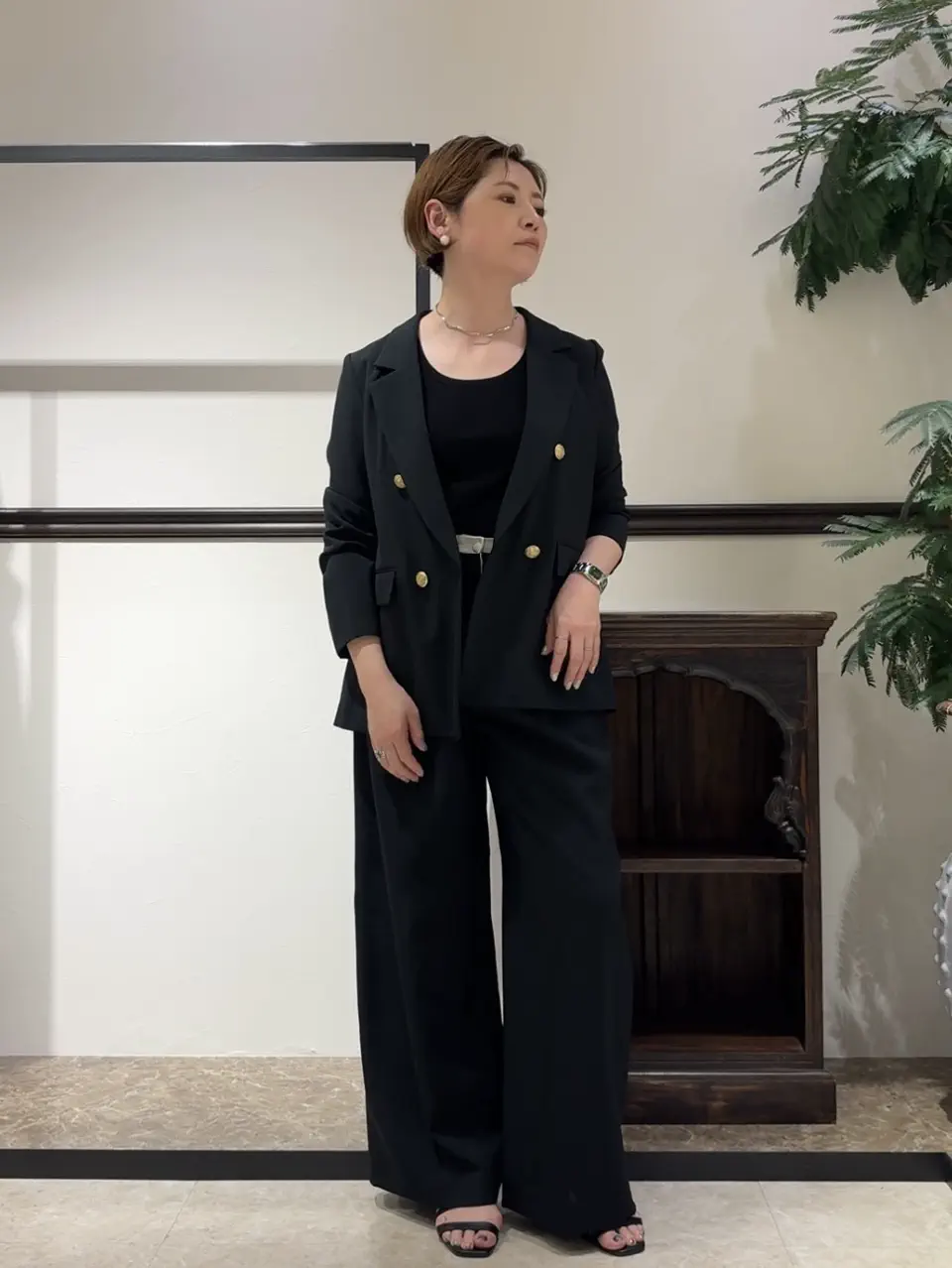 GRACE CONTINENTAL N.YURI コーディネート画像