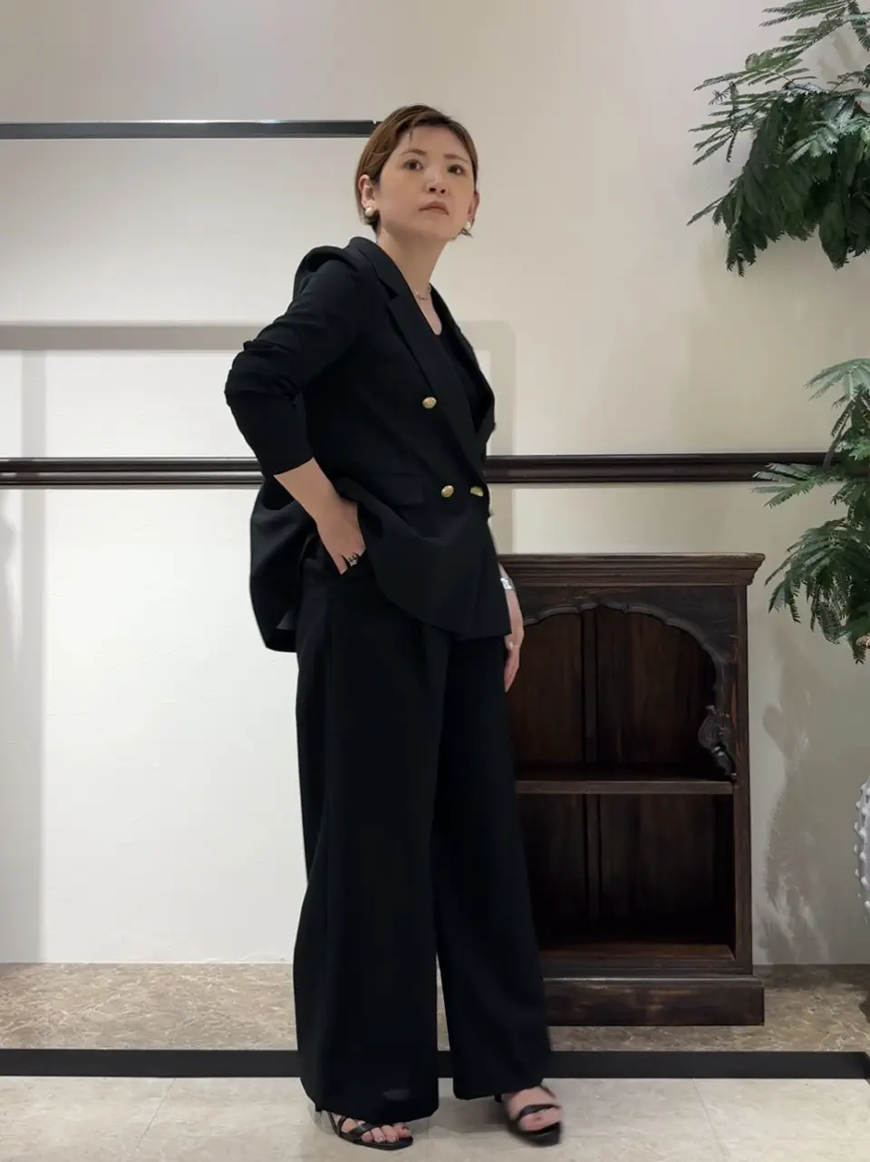 GRACE CONTINENTAL N.YURI コーディネート画像