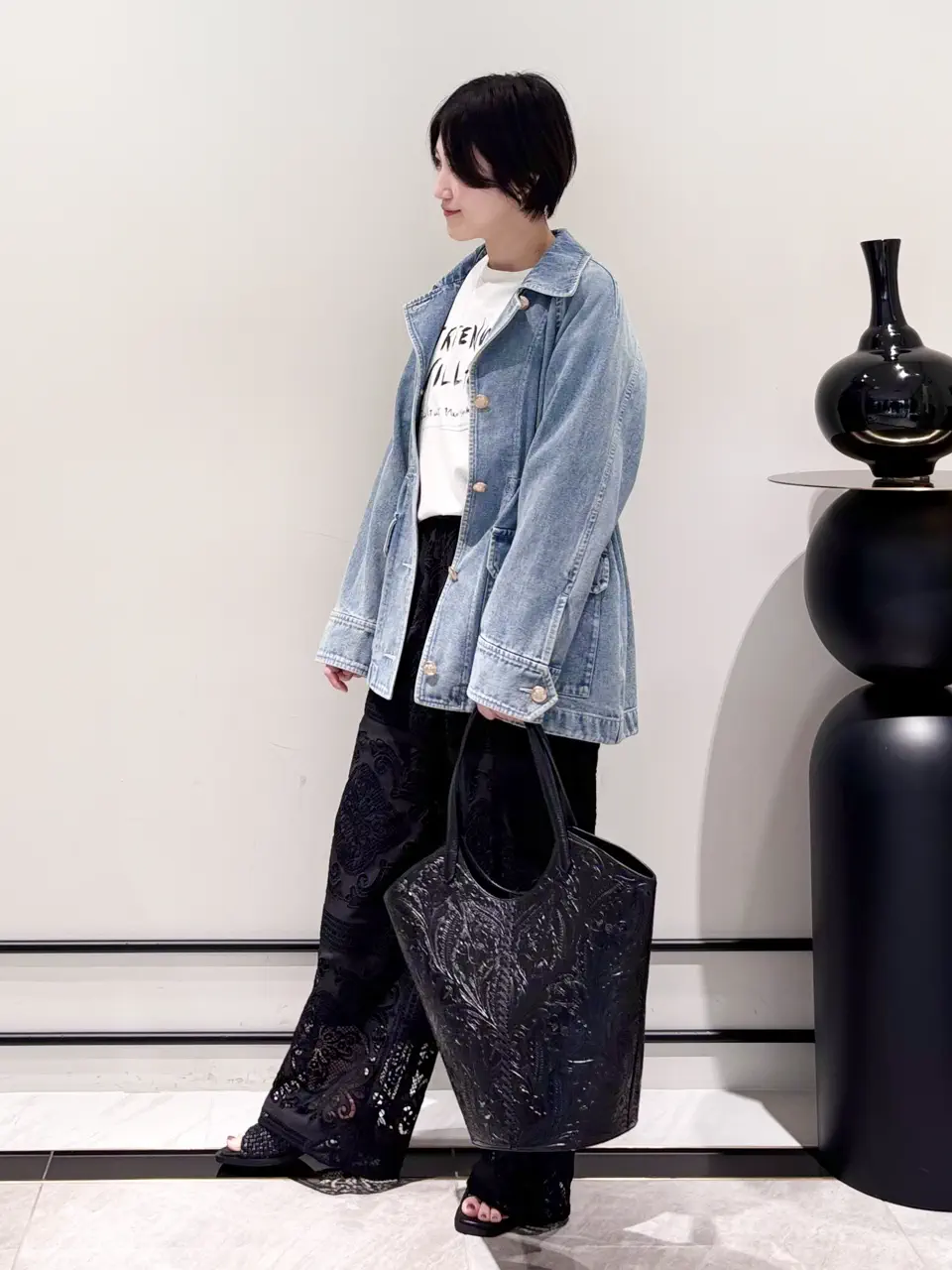 GRACE CONTINENTAL A.FUKUDA コーディネート画像