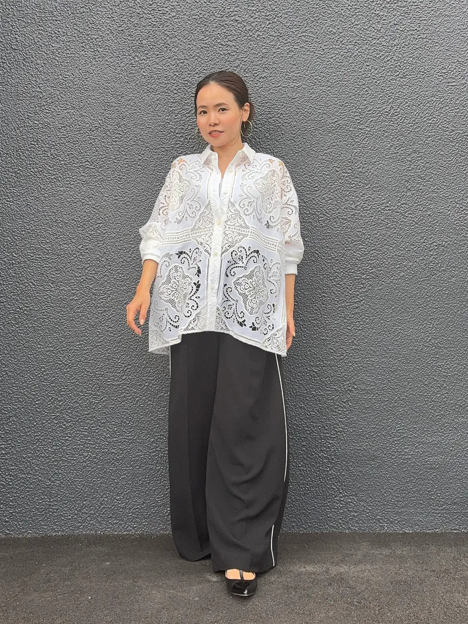 GRACE CONTINENTAL 穐山　香織 コーディネート画像