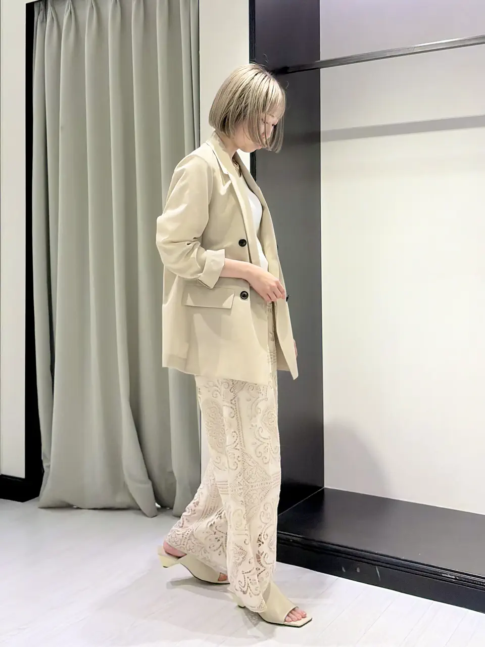 GRACE CONTINENTAL Abe コーディネート画像