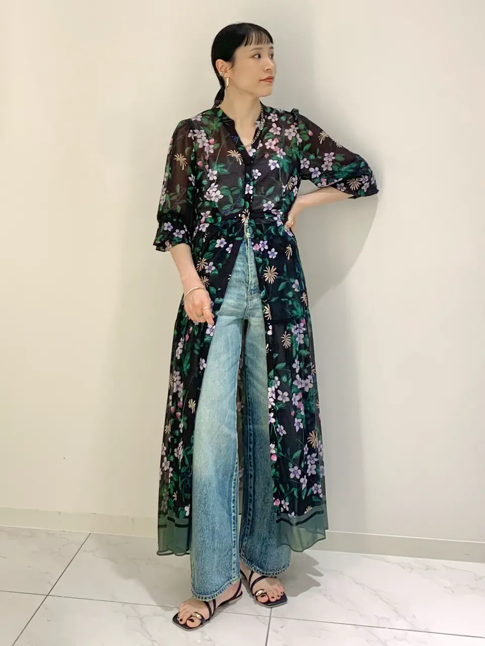  haruka iwasaki コーディネート画像