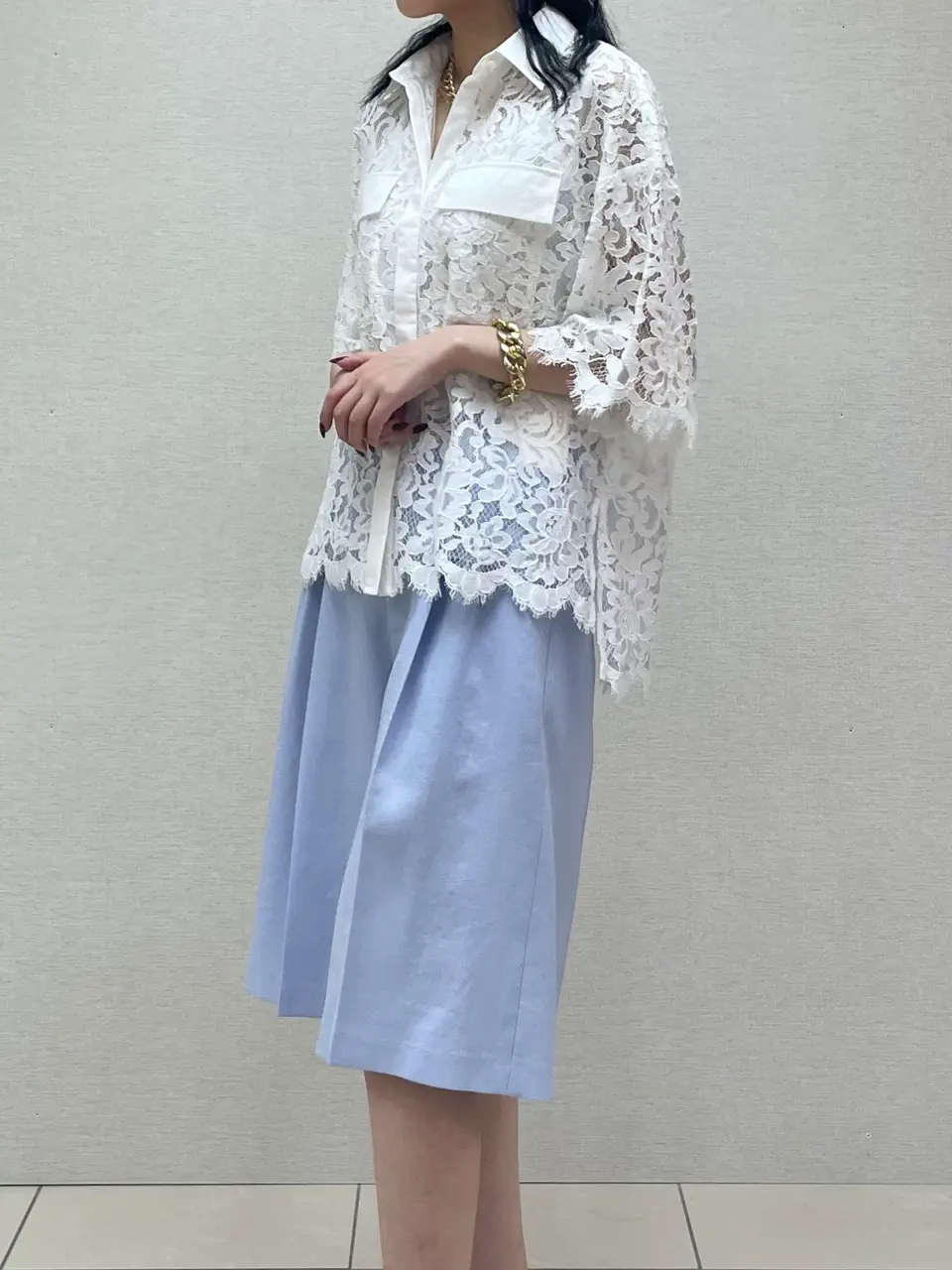 GRACE CONTINENTAL yoshi コーディネート画像