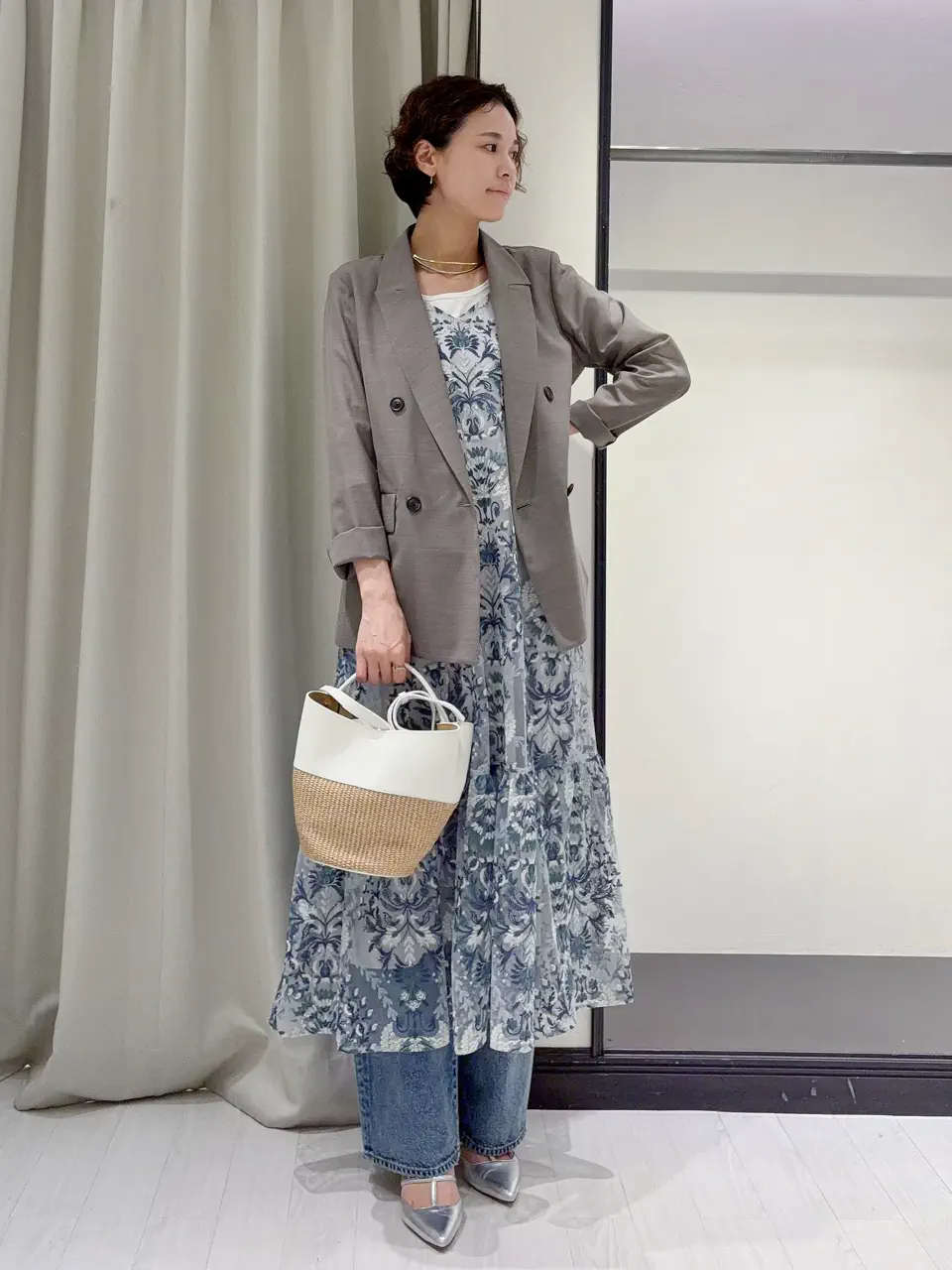 GRACE CONTINENTAL 亀田 未希 コーディネート画像