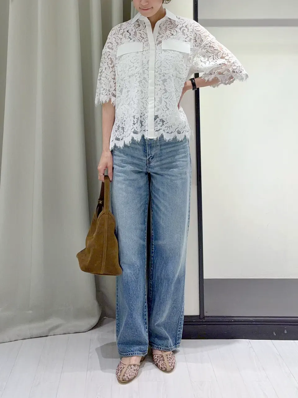 GRACE CONTINENTAL 亀田 未希 コーディネート画像