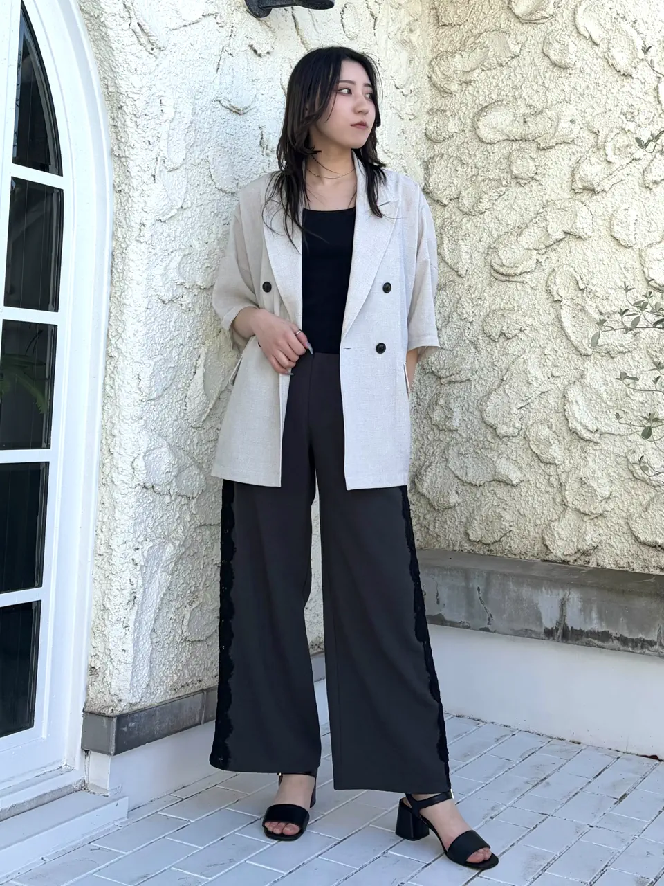  𝙆𝙄𝙈𝙐 コーディネート画像