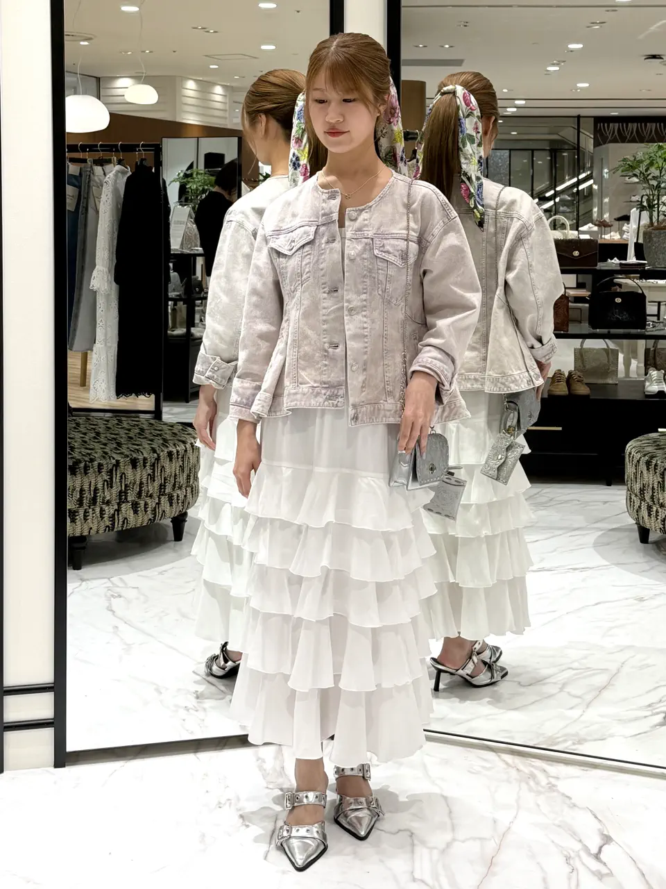 GRACE CONTINENTAL s.kondo コーディネート画像