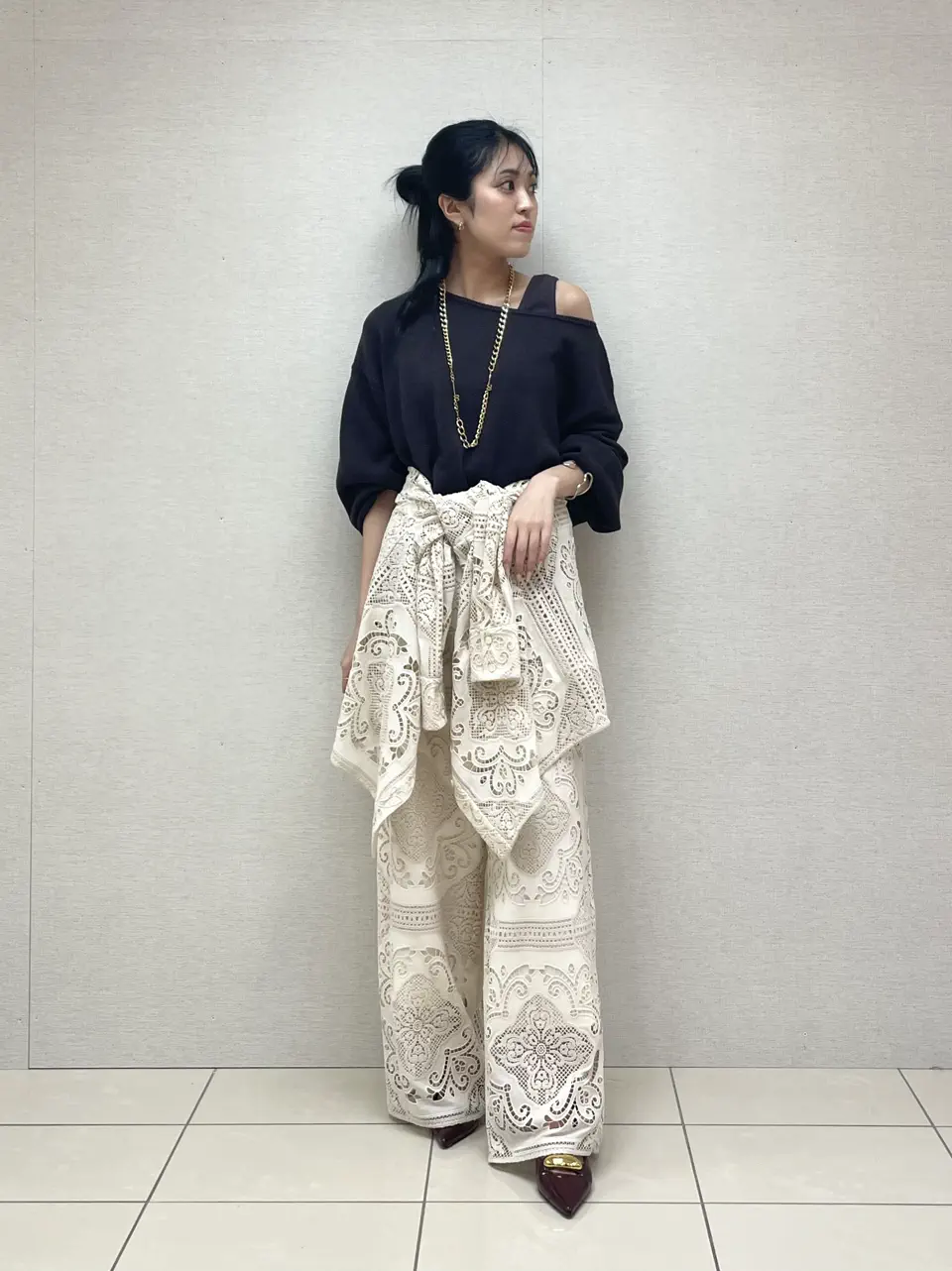 GRACE CONTINENTAL yoshi コーディネート画像