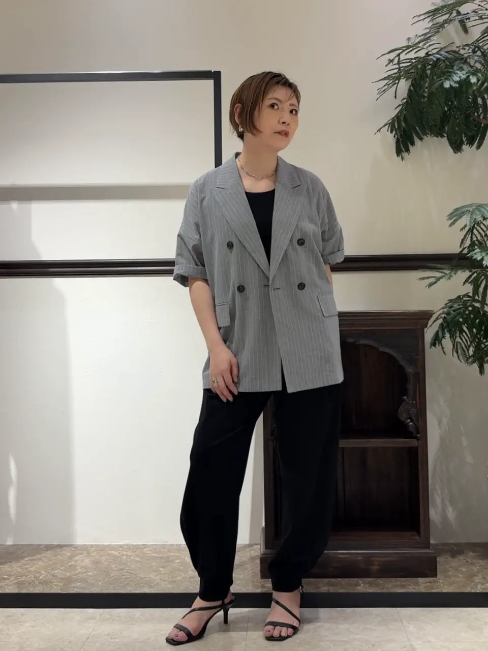 GRACE CONTINENTAL N.YURI コーディネート画像