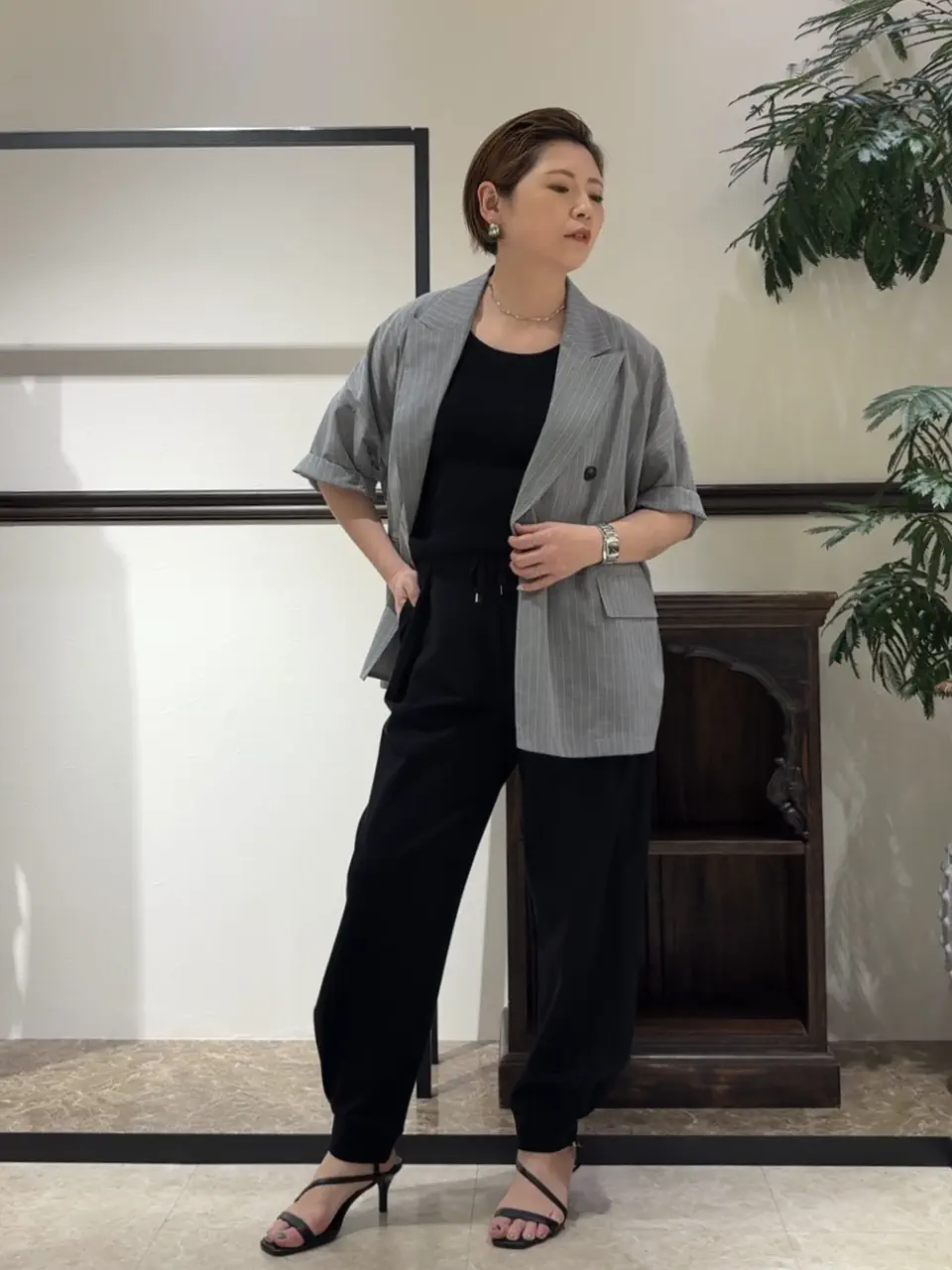 GRACE CONTINENTAL N.YURI コーディネート画像