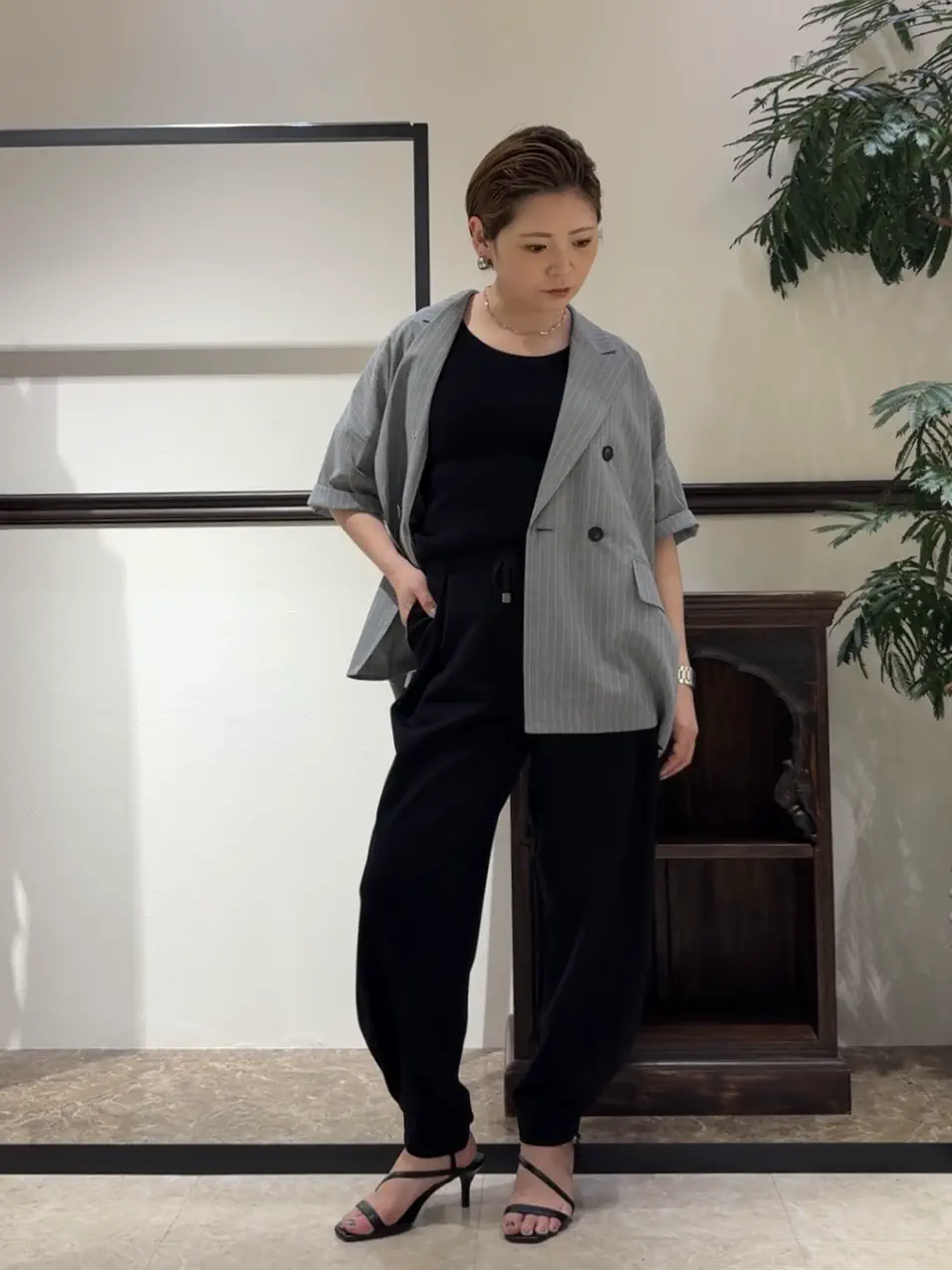 GRACE CONTINENTAL N.YURI コーディネート画像