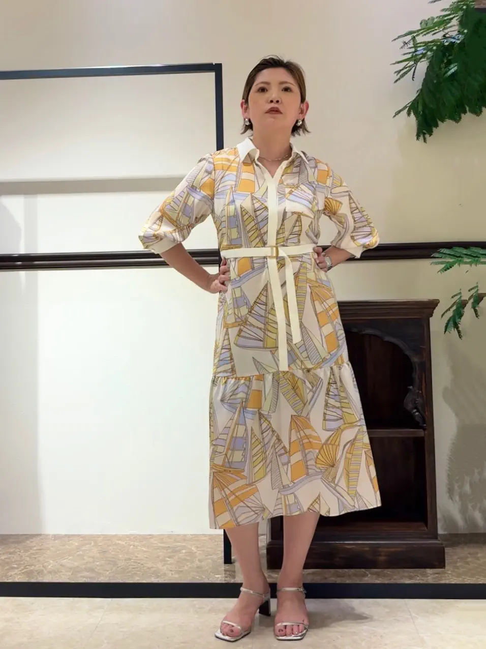 GRACE CONTINENTAL N.YURI コーディネート画像