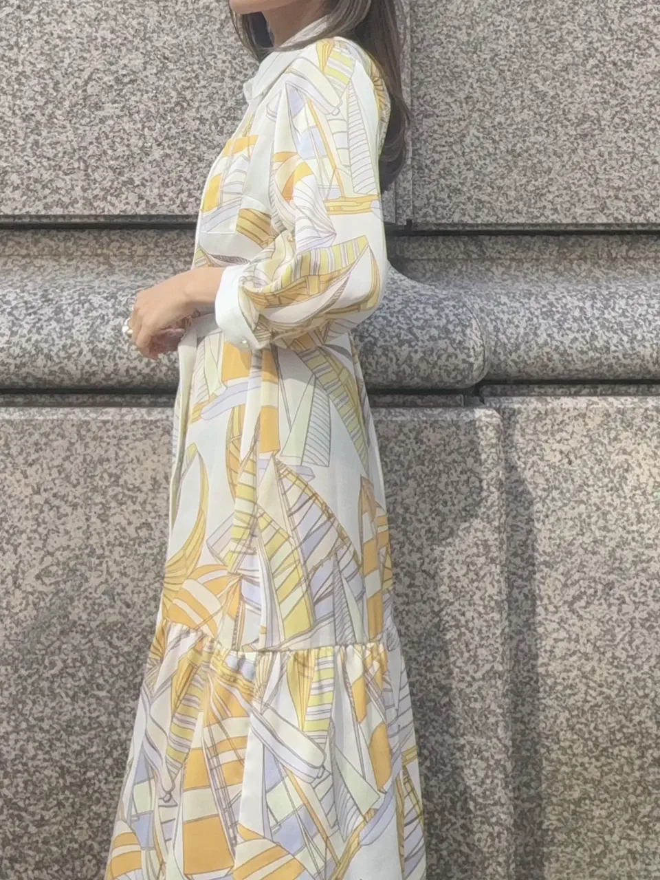 GRACE CONTINENTAL yukimi yonee コーディネート画像